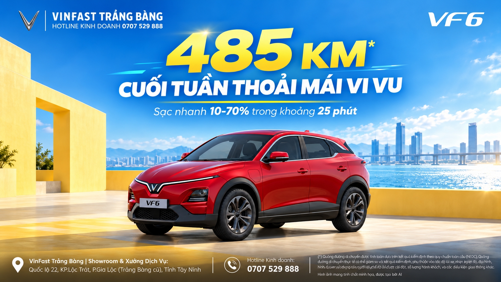 VF 6 Đi Được Bao Nhiêu Km? Lên Đến 485 Km Mỗi Lần Sạc