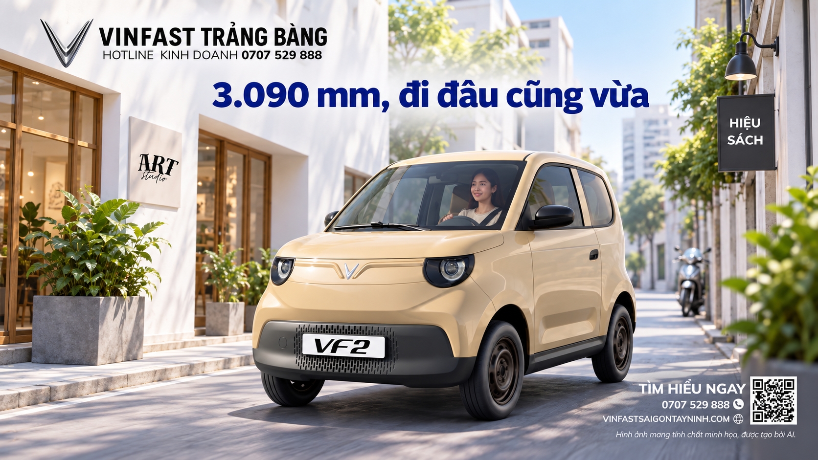 VinFast VF 2 Trảng Bàng 2026: Giá Lăn Bánh, Trả Góp & Ưu Đãi Mới Nhất